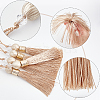 Gorgecraft 8Pcs Polyester Tassel Pendant Decorations HJEW-GF0001-23B-4