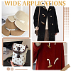 60Pcs 4 Colors 2-Hole Wood Buttons BUTT-GF0004-25A-5