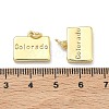 Brass Pendants KK-D229-22E-G-3