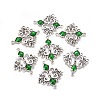 Alloy Enamel Chandelier Component Links ENAM-EA9734Y-3-1