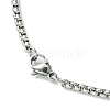 Titanium Steel Pendant Necklaces NJEW-L117-01P-3