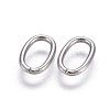 Tarnish Resistant 304 Stainless Steel Open Jump Rings STAS-L221-18P-1