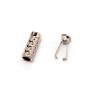 Zinc Alloy Cord Ends FIND-WH0091-68P-1