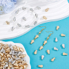 420Pcs 2 Colors CCB Plastic Beads CCB-PA0001-24-4