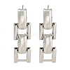 Non-Tarnish 304 Stainless Steel Stud Earrings EJEW-S229-13P-1