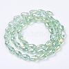 Electroplate Glass Beads Strands LS-EGLA-D015-15x10mm-29-1