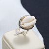 Natural Shell Ocean Conch Finger Rings XQ2795-1