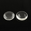 Transparent Glass Cabochons LS-X-GGLA-R026-40mm-1