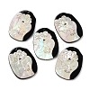 Opaque Hugging Human Pattern Acrylic Pendants BACR-D001-01H-2