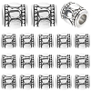 100Pcs Tibetan Style Alloy Beads FIND-SP0002-23-1