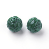Natural Myanmar Jade/Burmese Jade Beads G-E418-29-2