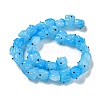 Handmade Transparent Glass Beads GLAA-N0028-01B-2