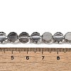 Electroplate Glass Beads Strands X-EGLA-L045-G-PL04-4