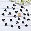 GOMAKERER 30Pcs Plastic Craft Dog Noses DOLL-GO0001-01B-7