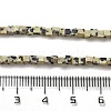 Natural Dalmatian Jasper Beads Strands G-B064-A11-5