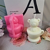 DIY Food Grade Teacup Bear Candle Silicone Molds PW-WGB6F3E-01-3