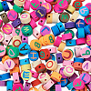 300Pcs Handmade Polymer Clay Colours Beads CLAY-CD0001-04-12