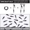 Unicraftale 30Pcs 3 Style 304 Stainless Steel Pendants STAS-UN0038-28-6