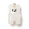 Cartoon Opaque Resin Pendants FIND-I029-01B-1