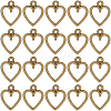 100Pcs Tibetan Style Alloy Charms FIND-SC0012-39AB-1