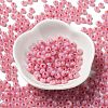 Imitation Jade Glass Seed Beads SEED-Z001-A-A12-2