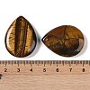 Natural Tiger Eye Pendants G-G115-02B-3