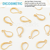 DICOSMETIC 30Pcs Rack Plating Brass Earring Hooks KK-DC0002-38-4
