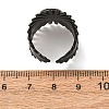 V-Shaped 304 Stainless Steel Cuff Ring Components SA-CBAC0DF-01A-EB-3