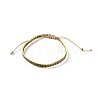 Unisex Adjustable Braided Bead Bracelets BJEW-J181-13A-2