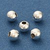 Round Brass Beads KK-A276-02A-S-2