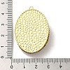 Brass Pave Rhinestone Pendants KK-K362-03G-3