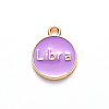 Alloy Enamel Pendants LS-ENAM-S124-01A-01K-3