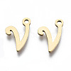 201 Stainless Steel Charms STAS-T044-217G-V-1