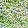 Opaque Baking Paint Glass Seed Beads SEED-K009-01A-31-3