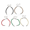 30Pcs Braided PU Leather Cord Bracelet Making MAK-SC0001-30A-1