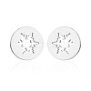 Christmas 304 Stainless Steel Stud Earrings WGE2D60-06-1