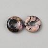 Natural Rhodonite Pendants G-WH0016-53C-1