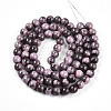 Baking Paint Glass Beads Strands X-DGLA-N003-10mm-C09-3