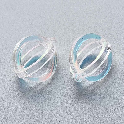 Transparent Acrylic Pendants X-KY-S163-197-1