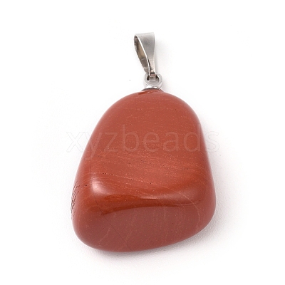 Natural Red Jasper Pendants G-k302-B15-1