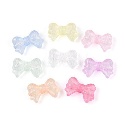 Luminous Transparent Acrylic Beads OACR-N154-07-1