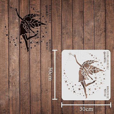 Plastic Reusable Drawing Painting Stencils Templates DIY-WH0172-297-1