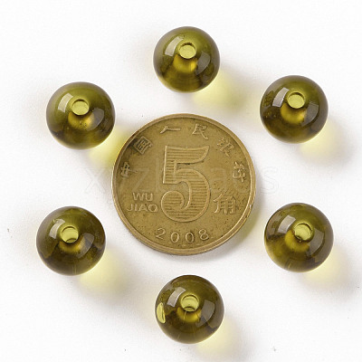 Transparent Acrylic Beads MACR-S370-A10mm-737-1