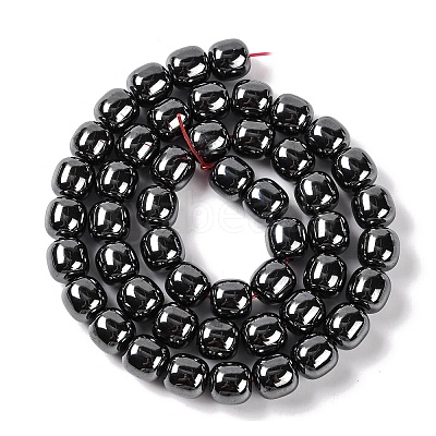 Non-magnetic Synthetic Hematite Beads Strands G-Q174-03-1