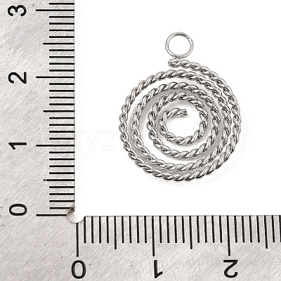 304 Stainless Steel Pendants SA-CBADAF9-01G-1