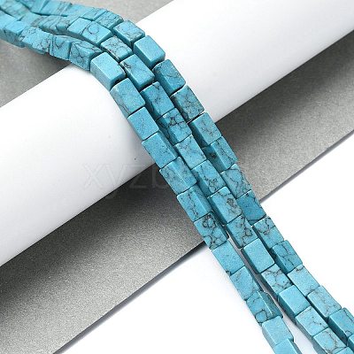 Synthetic Turquoise Beads Strands G-C135-F03-01-1
