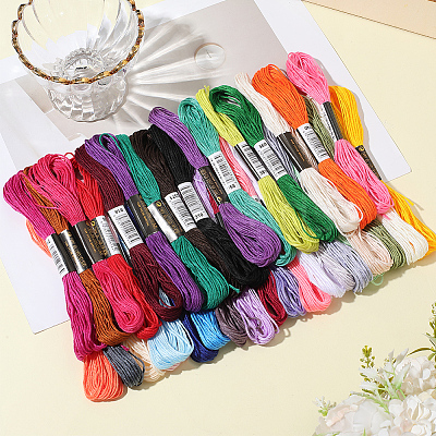 Polycotton Embroidery Floss OCOR-WH20005-49A-1