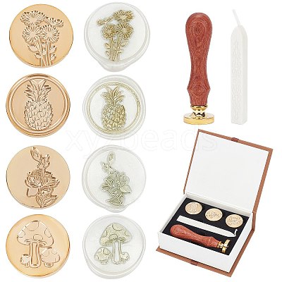 Sealing Wax Particles Kits for Retro Seal Stamp DIY-CP0004-08-1