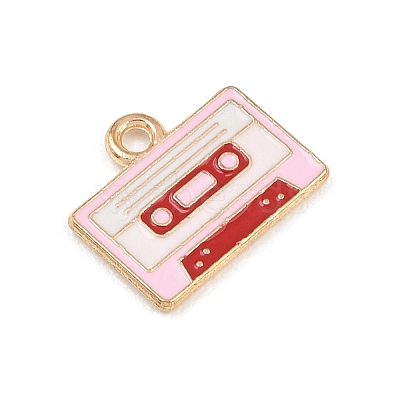 Valentine's Day Alloy Enamel Pendants ENAM-I084-01KCG-16-1