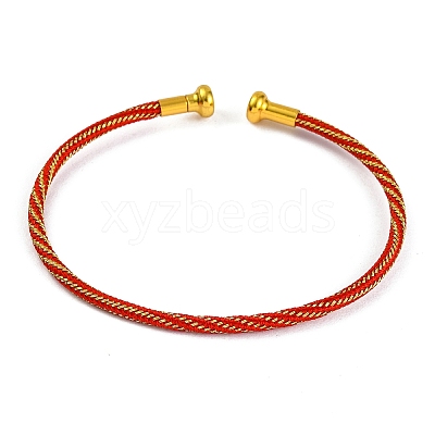 Braided Carbon Steel Wire Bracelet Making MAK-A017-B50-1
